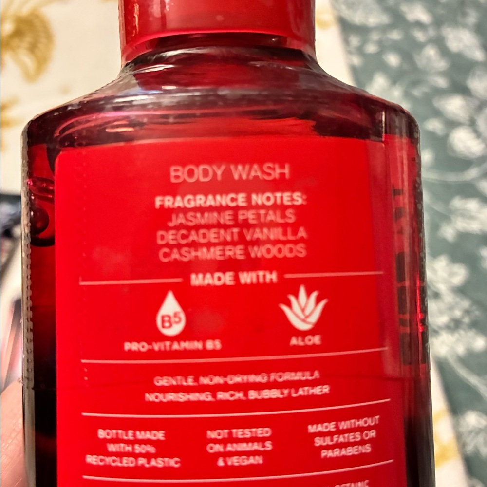Bath & Body Works 🆕 Forever Red ( Vanilla Rum) 3 Pc Set - Picture 2 of 5